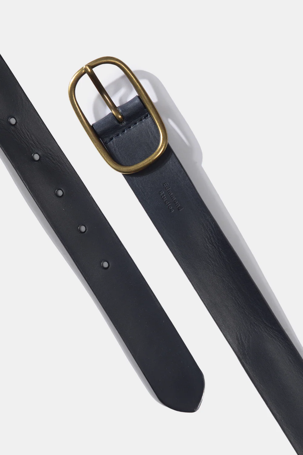 New raw navy belt