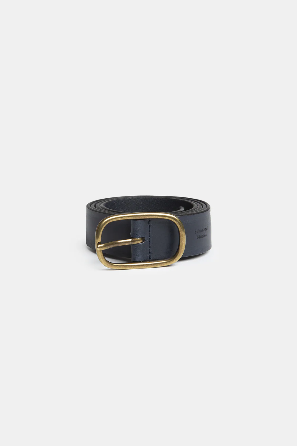 New raw navy belt