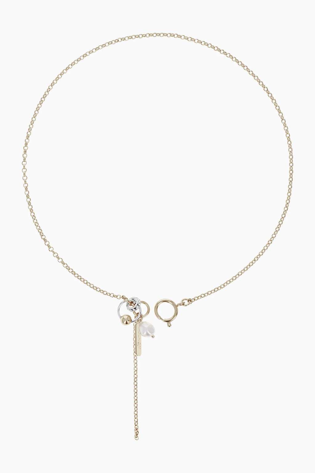 Nathan necklace gold & palladium