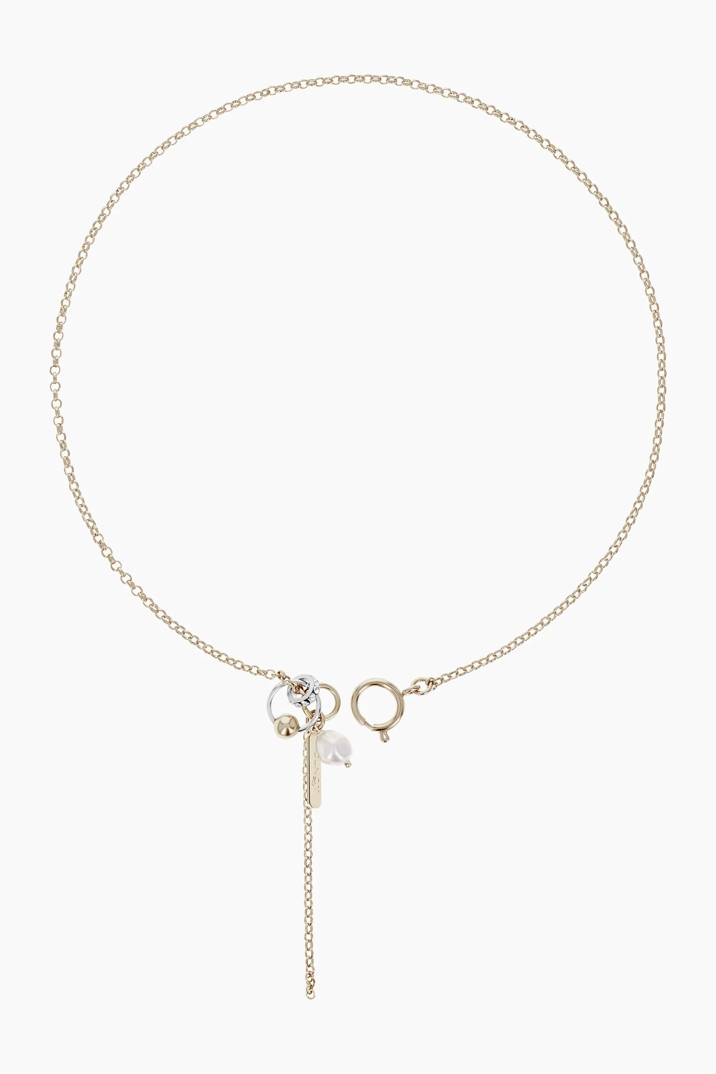 Nathan necklace gold & palladium