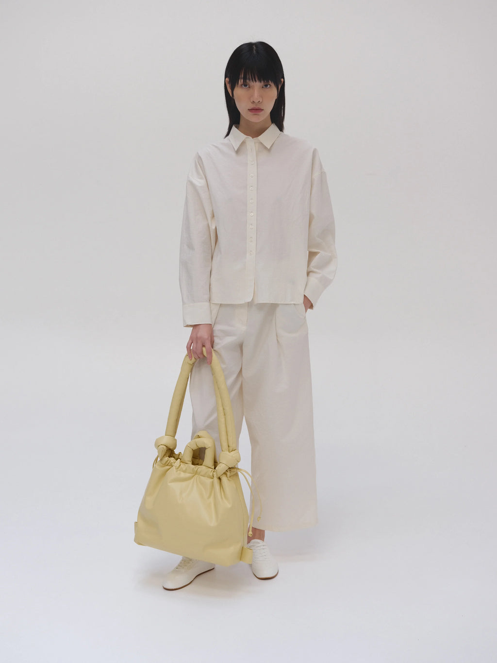 Ona butter vegan leather bag