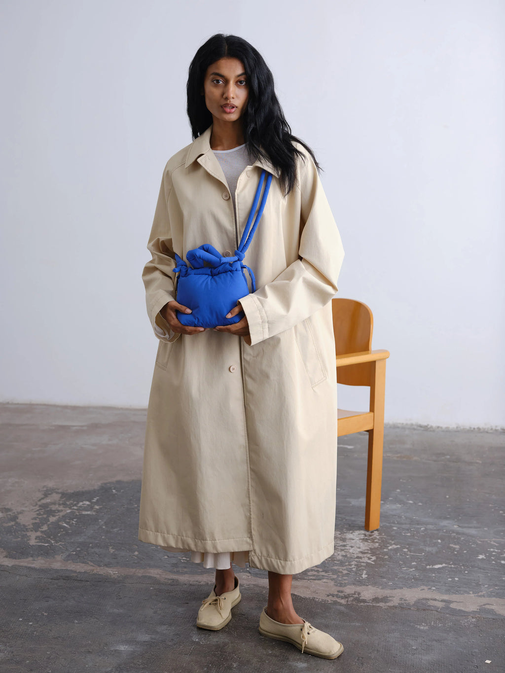 Microwave soft bag cobalt blue