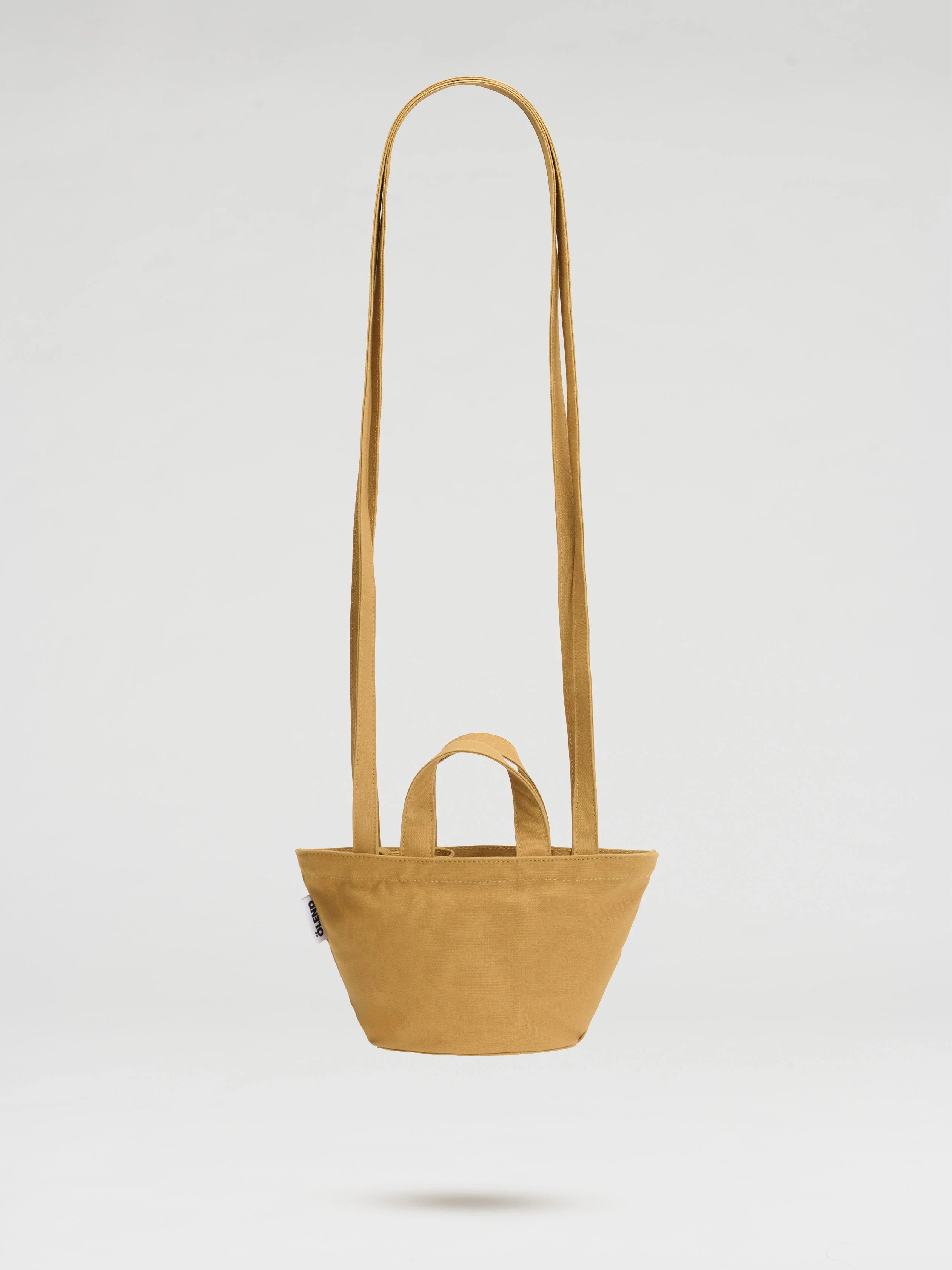 Mini mustard basket bag