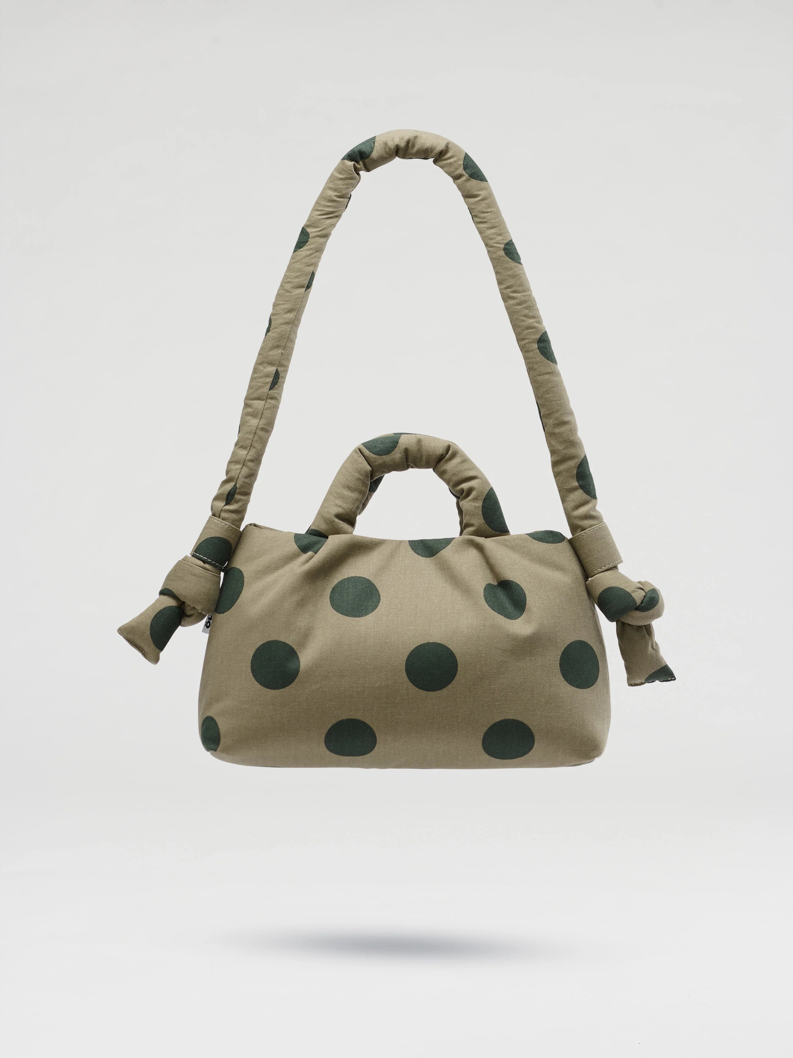 Mini Ona bag dots forest green sage