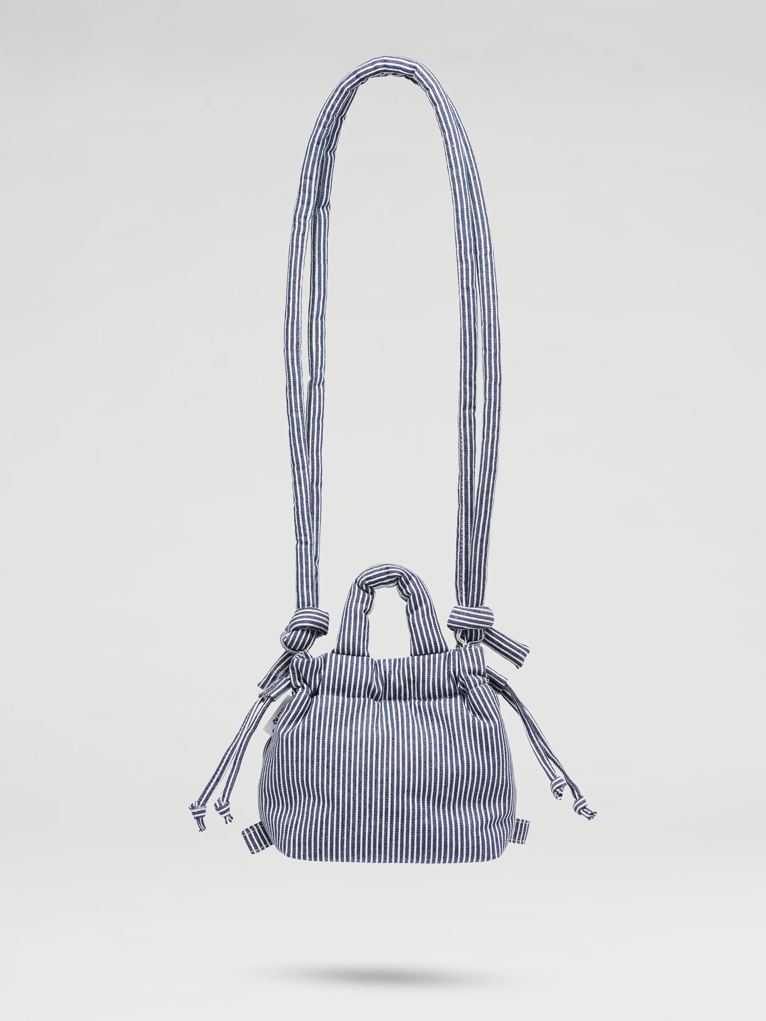 Micro Ona bag coton rayure marine