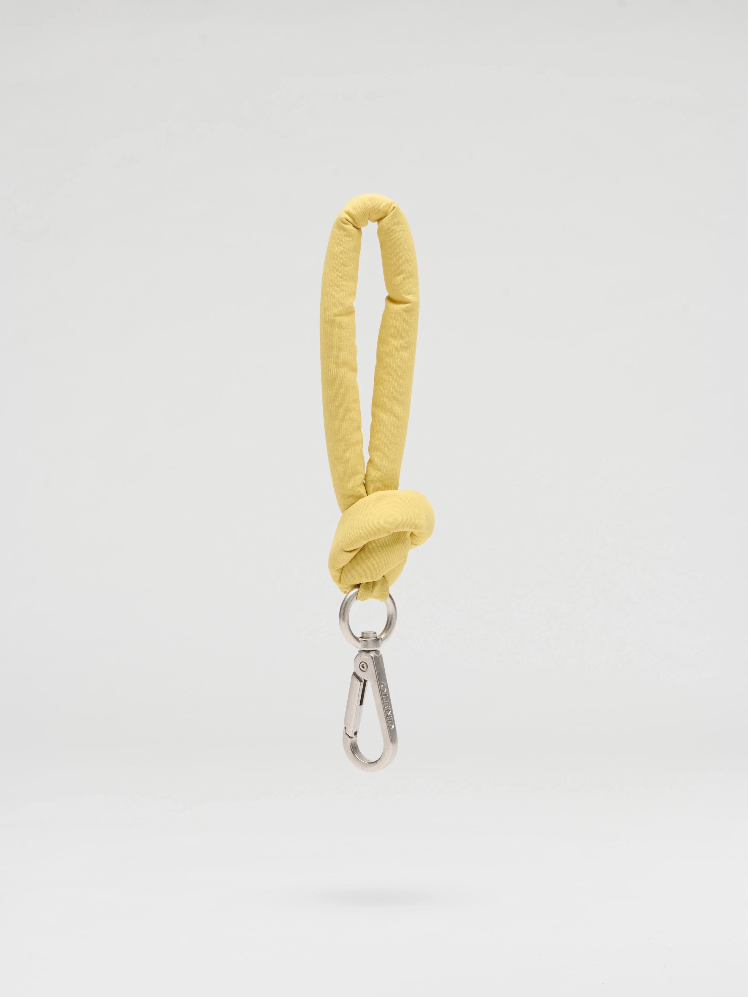 Puffy lime keychain