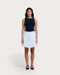 Moya White Sun Skirt