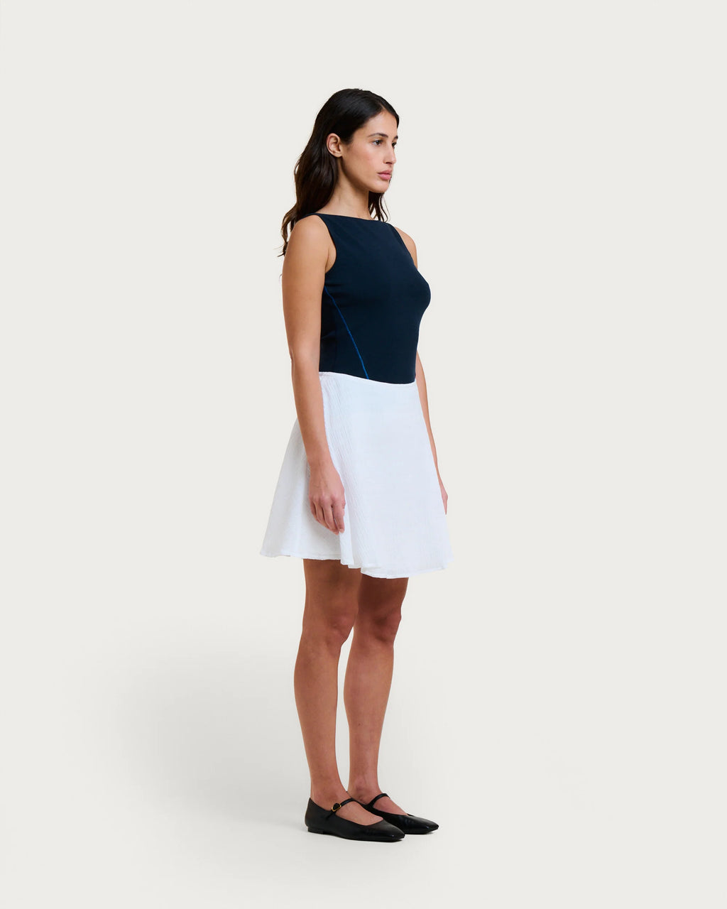Moya White Sun Skirt