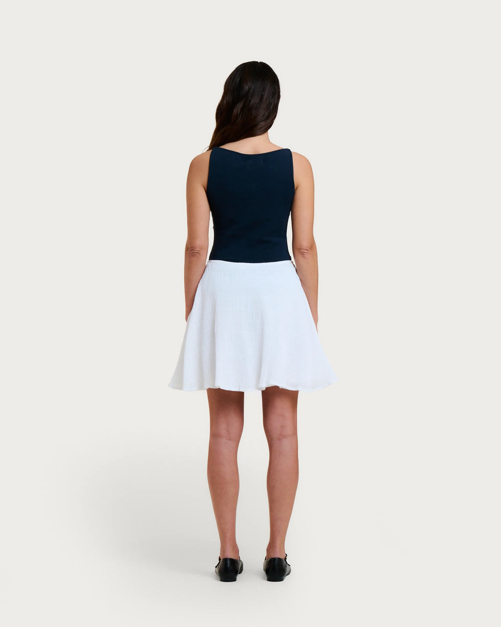 Moya White Sun Skirt