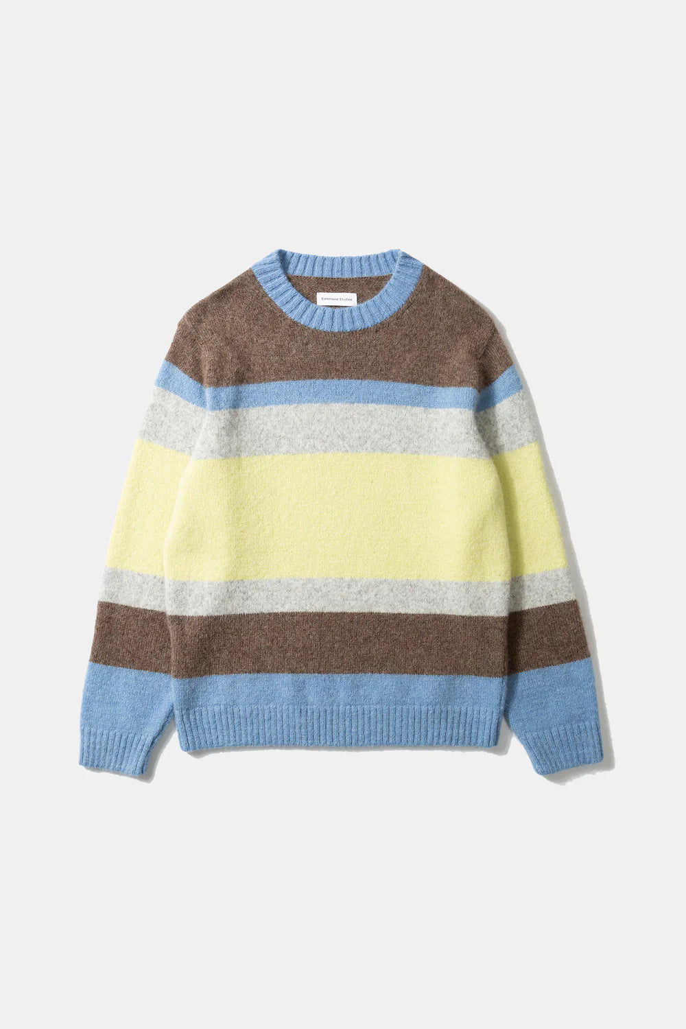 Yellow striped Glasgow sweater