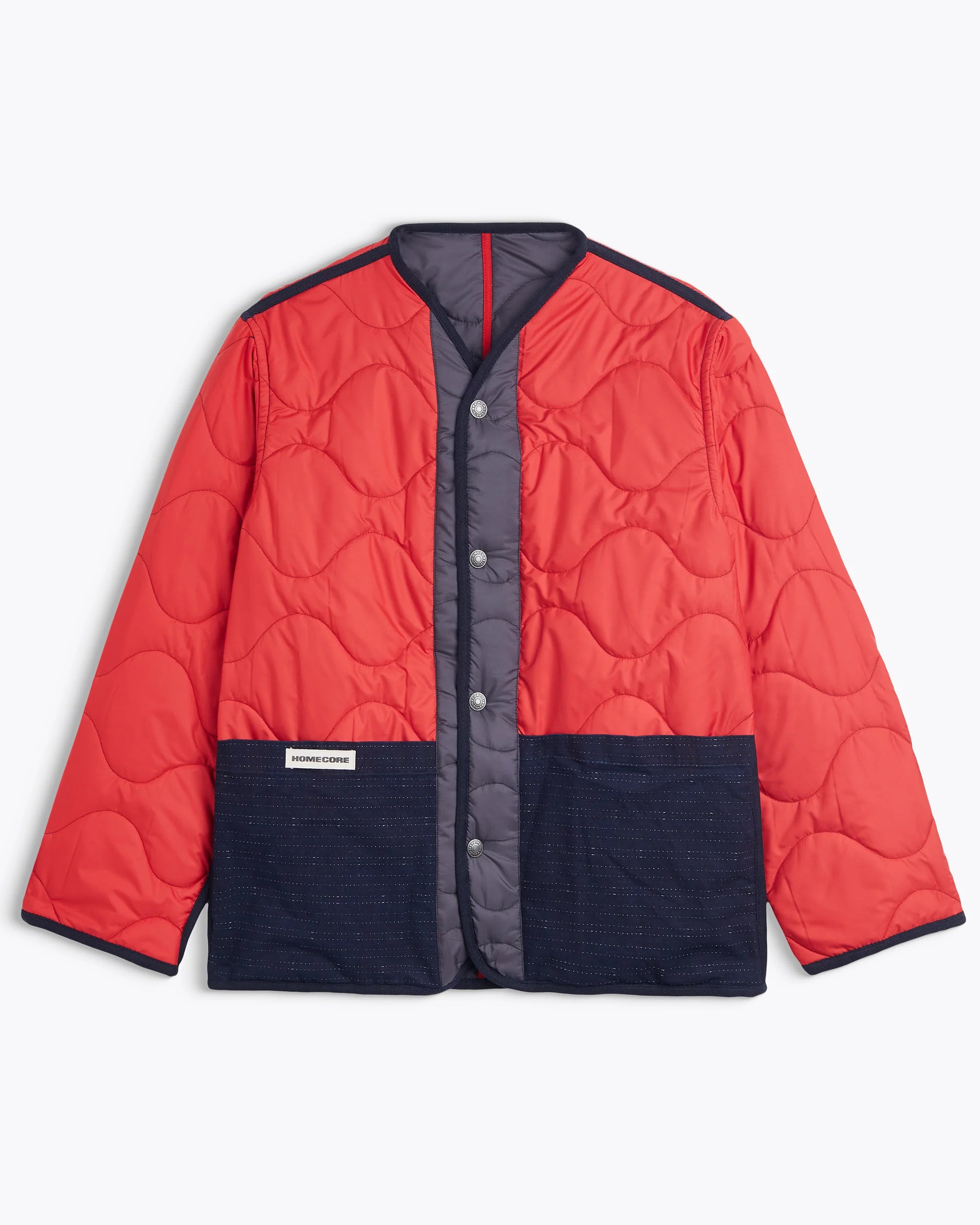 Superlight liner jacket navy red