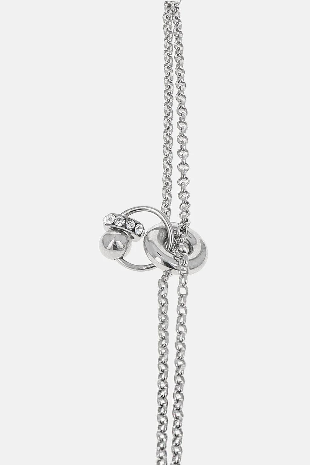 Sinead crystal palladium bracelet