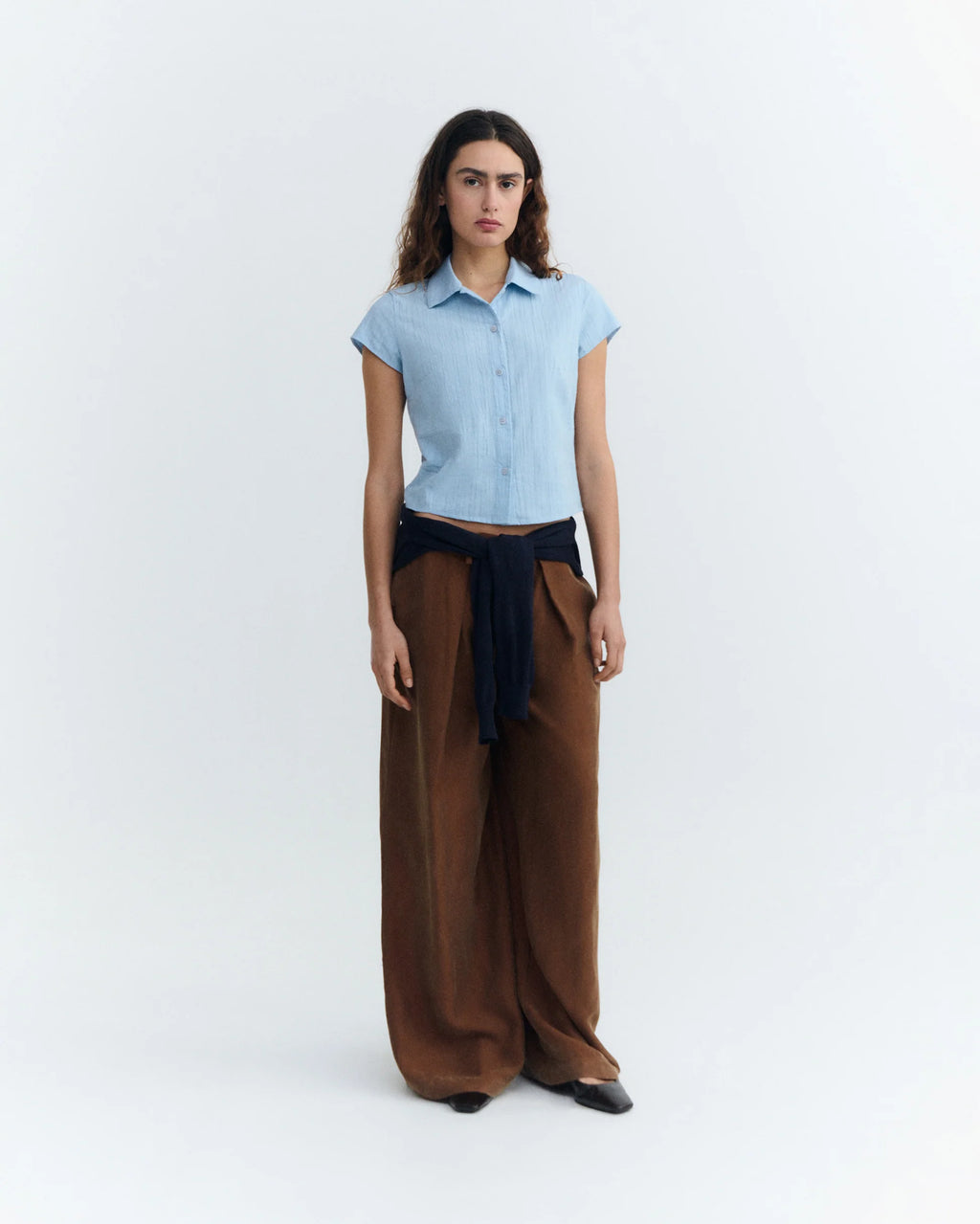 Kitty blouse skyway