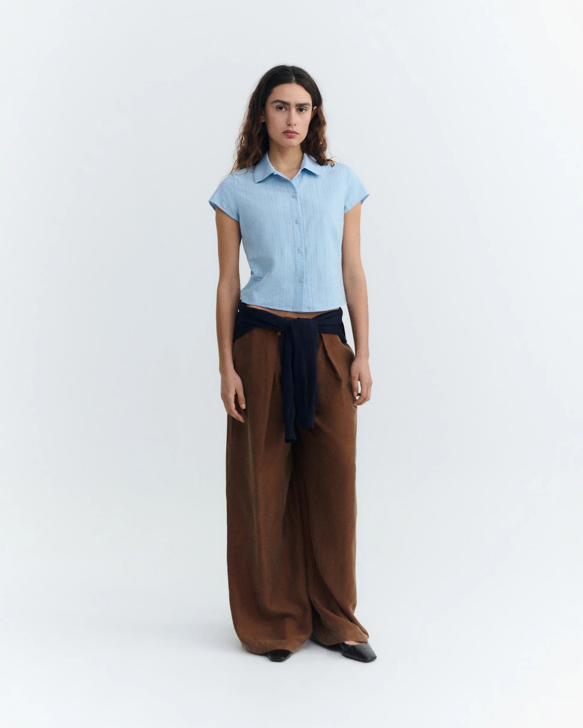 Kitty blouse skyway