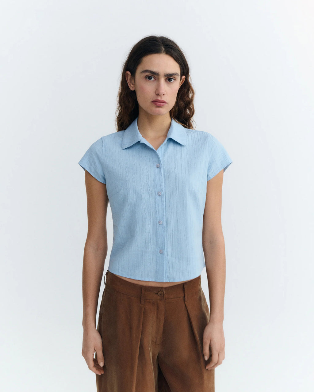 Kitty blouse skyway