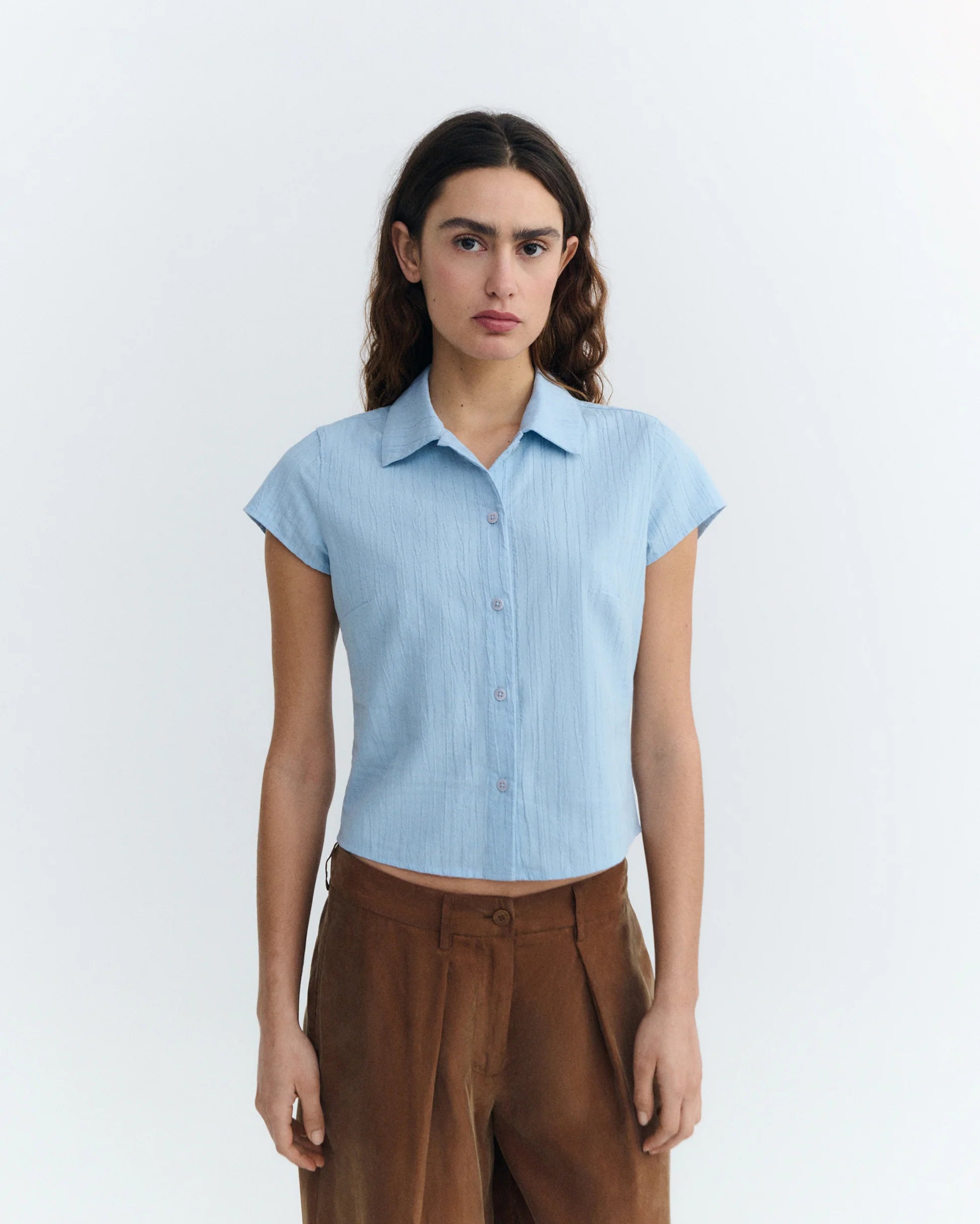 Kitty blouse skyway