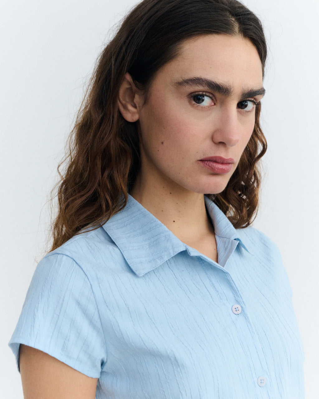 Kitty blouse skyway
