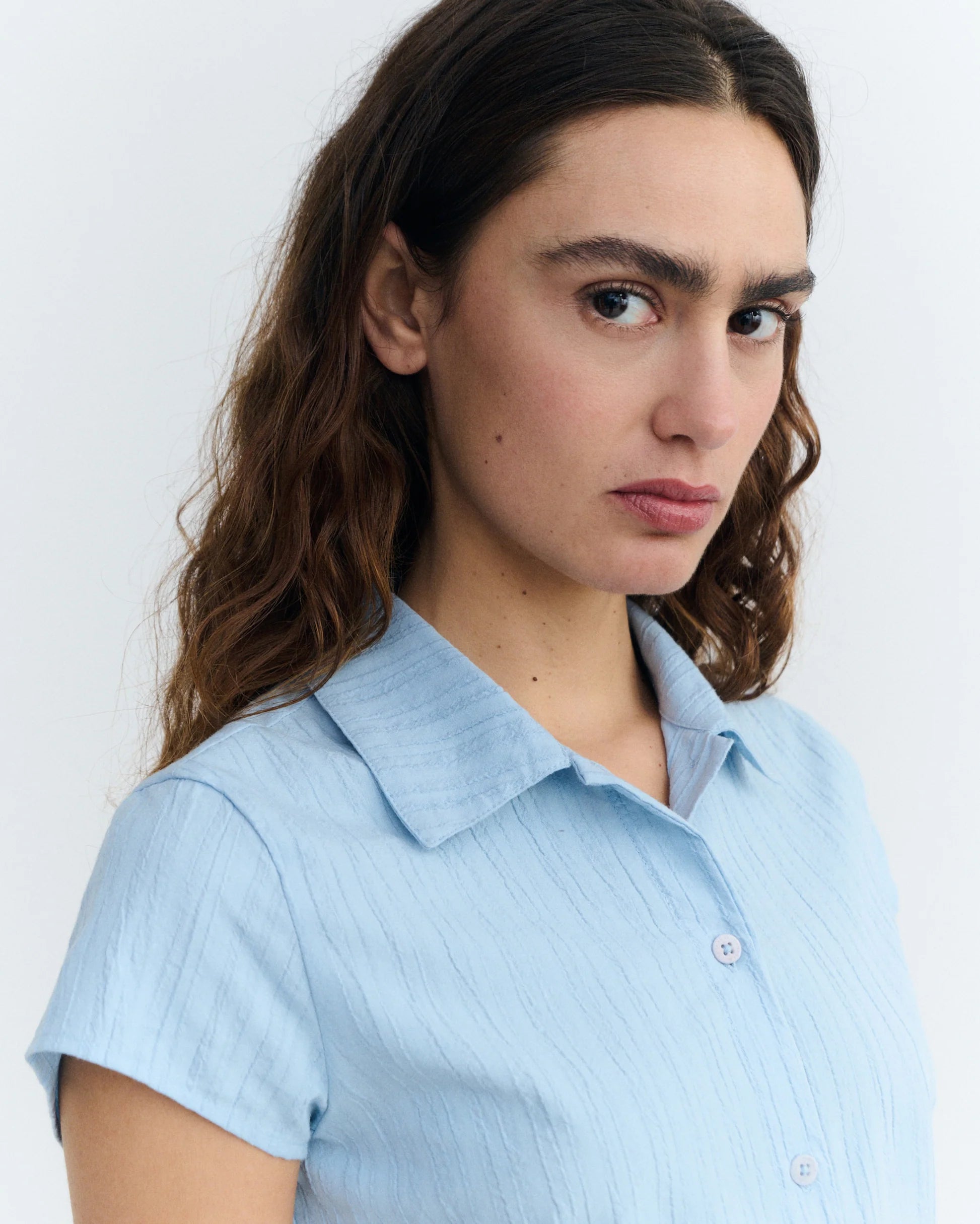 Kitty blouse skyway