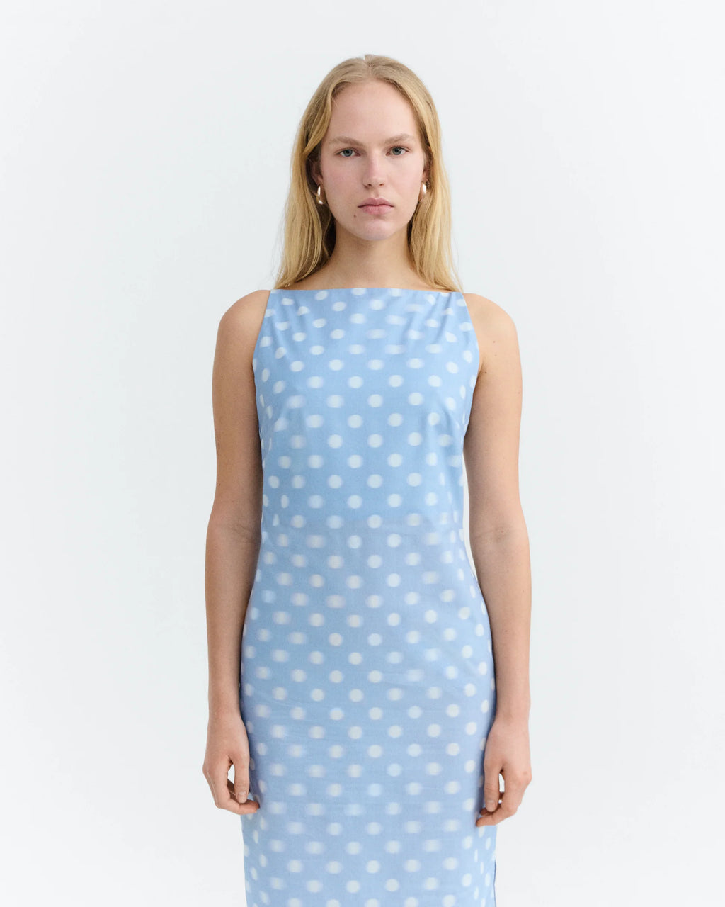Sunniva long dress blue