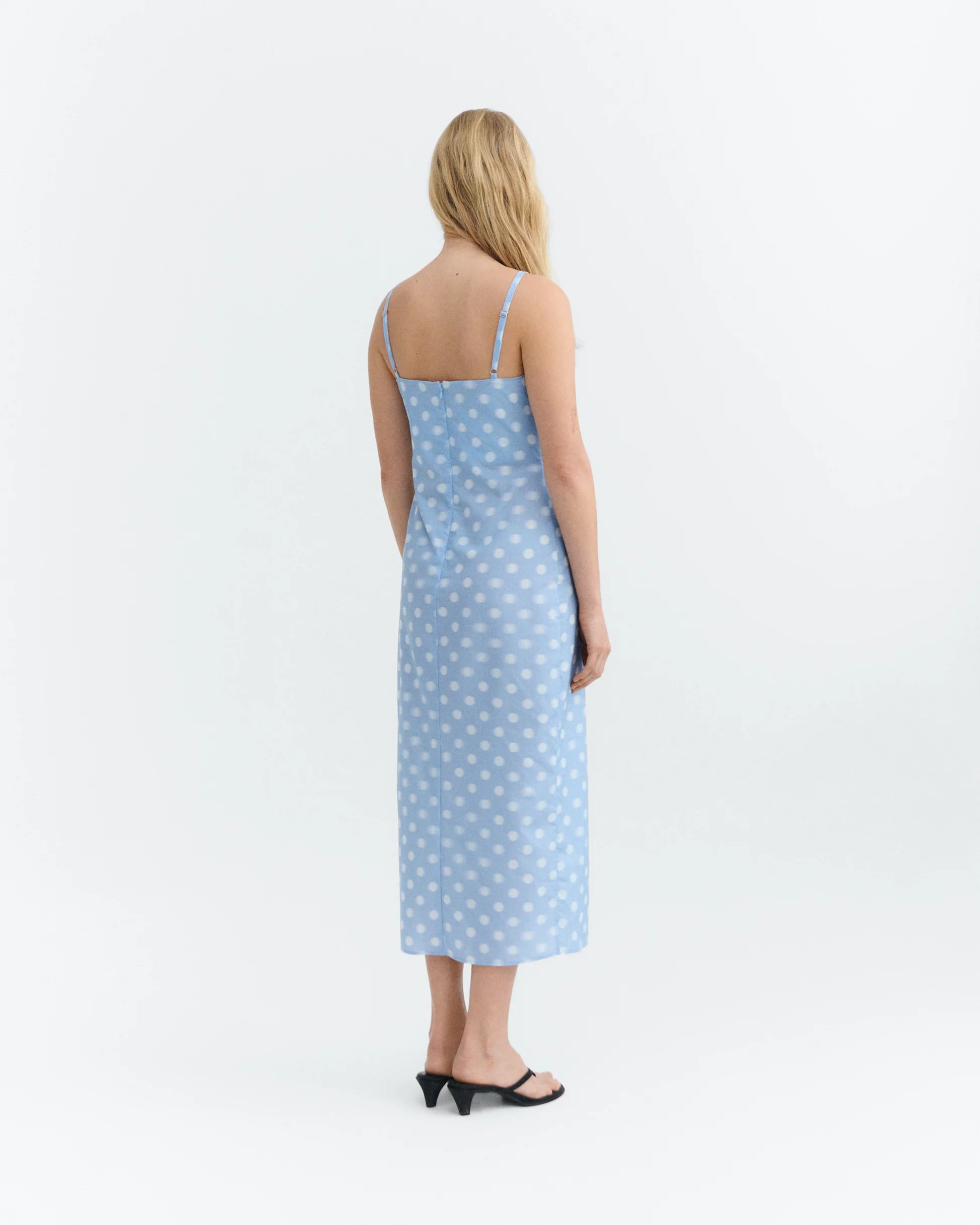 Sunniva long dress blue