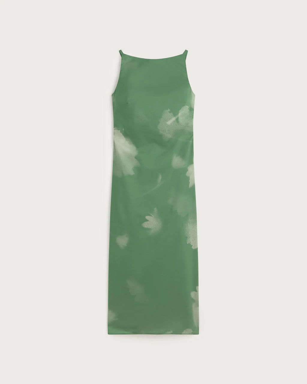 Sunniva long green dress