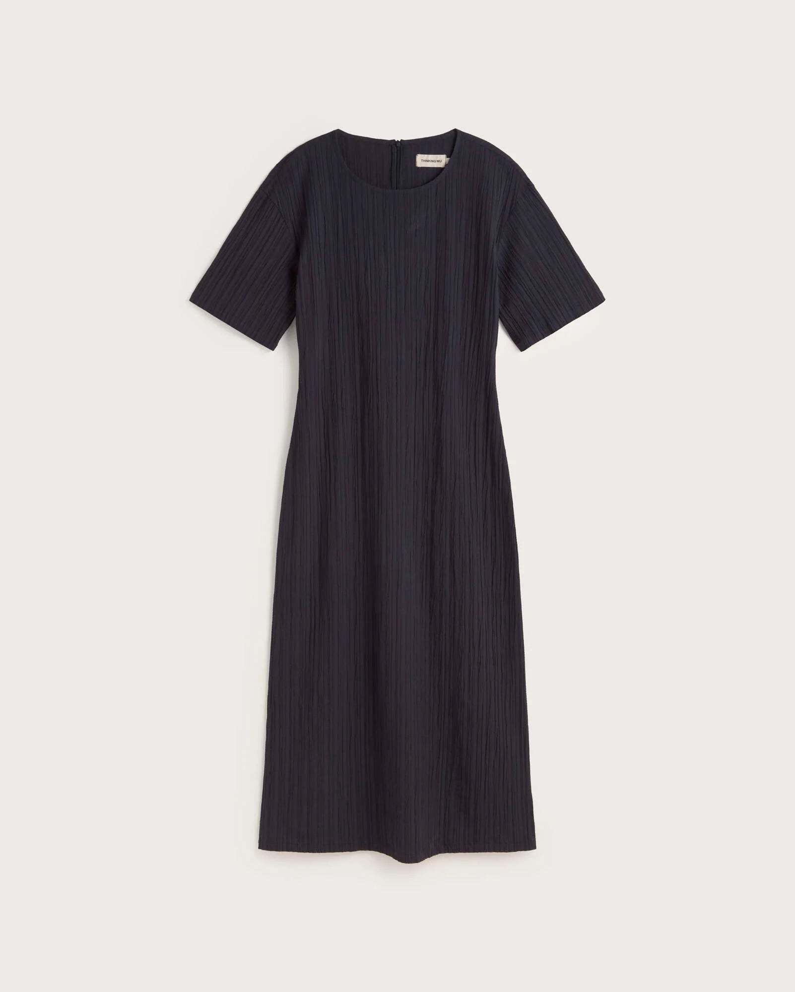 Kina long navy dress