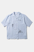 Western blue shirt