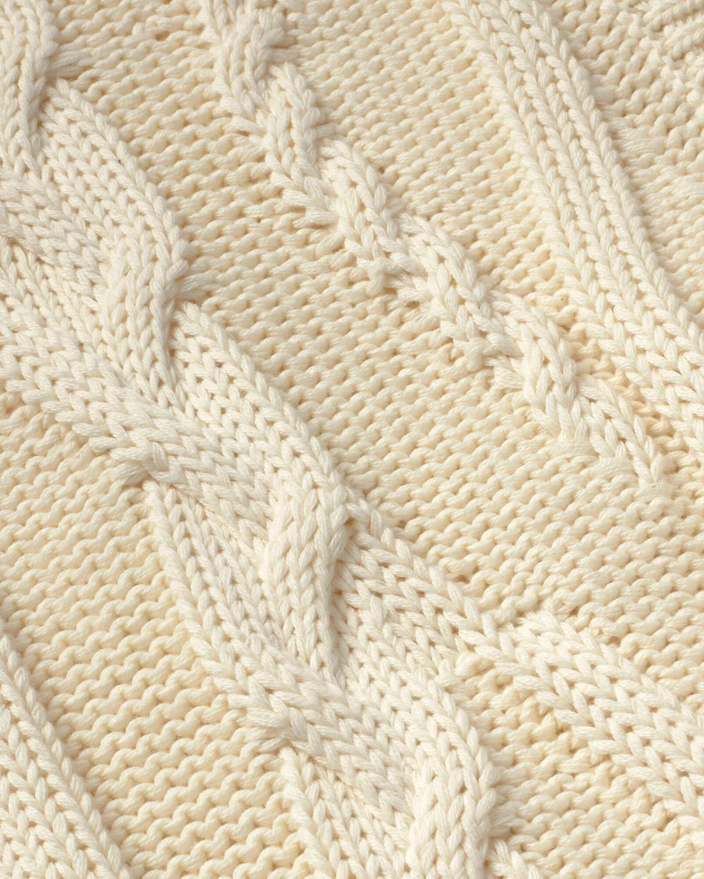 Aria knitted vest ecru