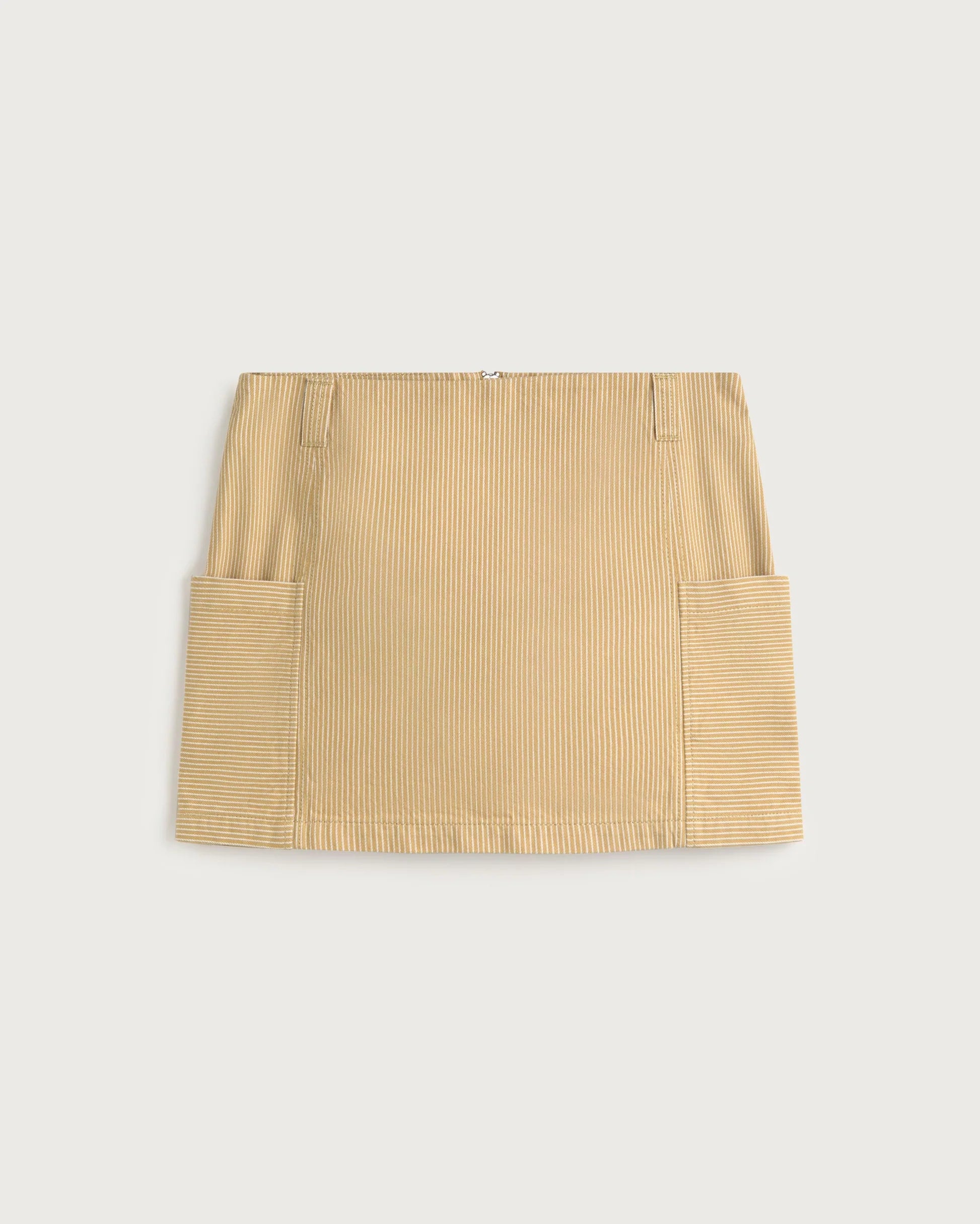 Mina Chestnut Striped Skirt