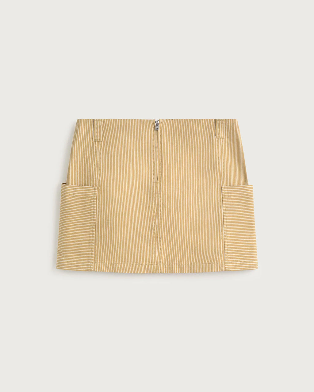 Mina Chestnut Striped Skirt
