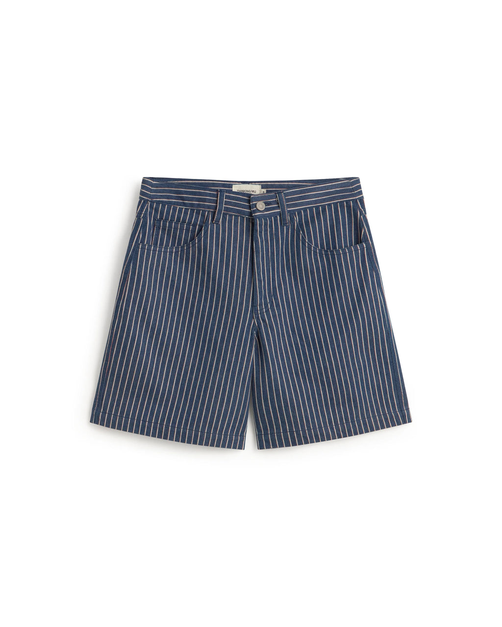 Luisa railway stripe shorts