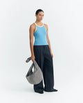 Harriet top navy yellow