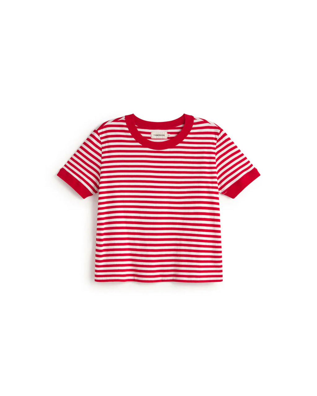 Zowi willy stripes tee red