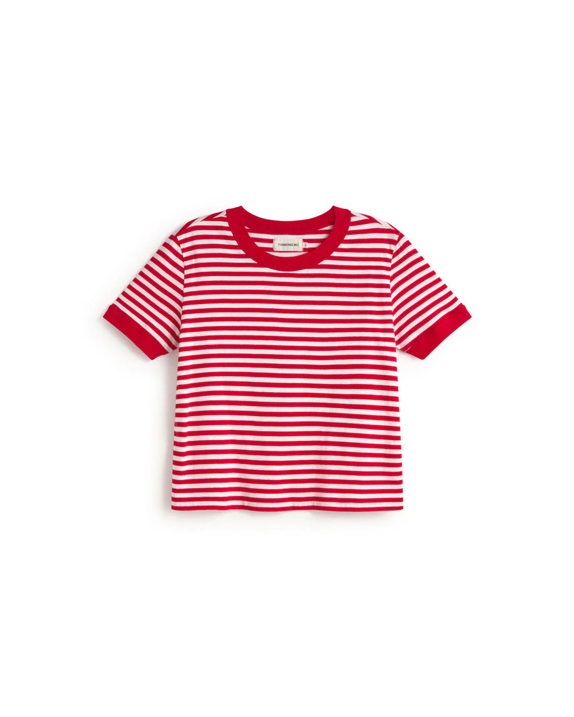 Zowi willy stripes tee red