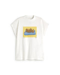 Siesta dog volta tee white