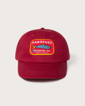 Chris cap sardines dark red