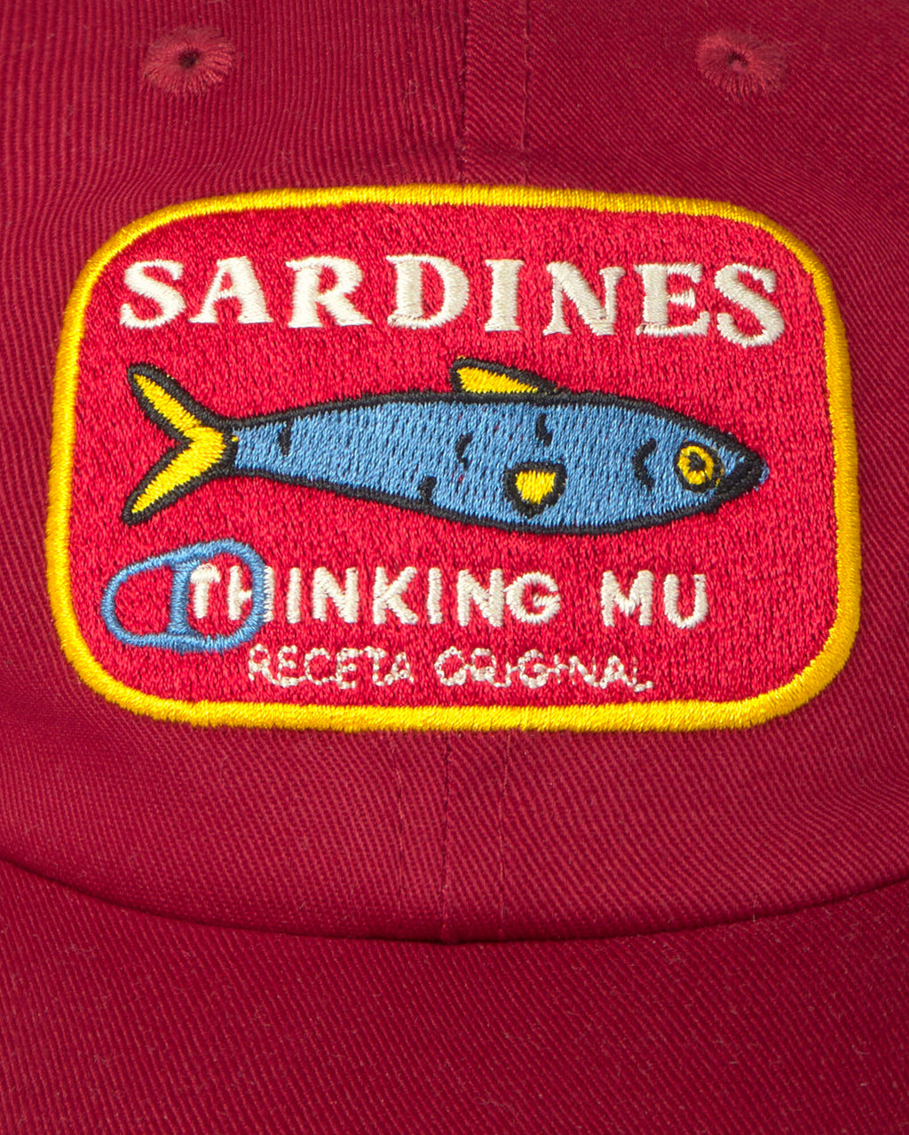 Chris cap sardines dark red