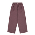 Two tuck wide kation pants purple