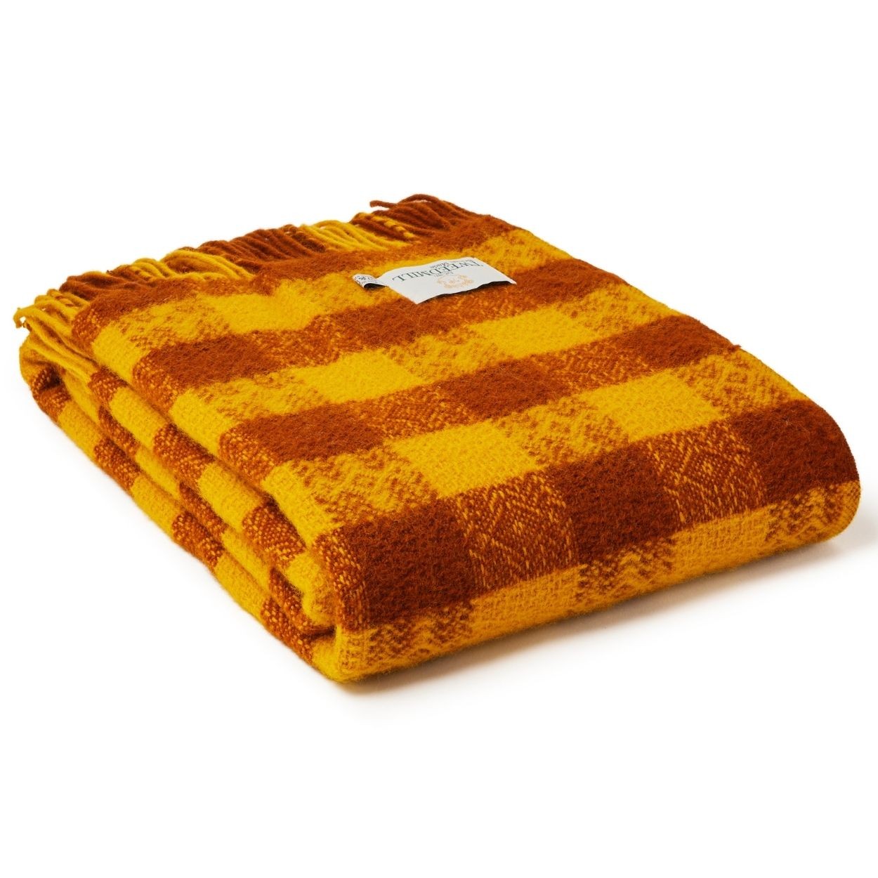 Virgin wool throw