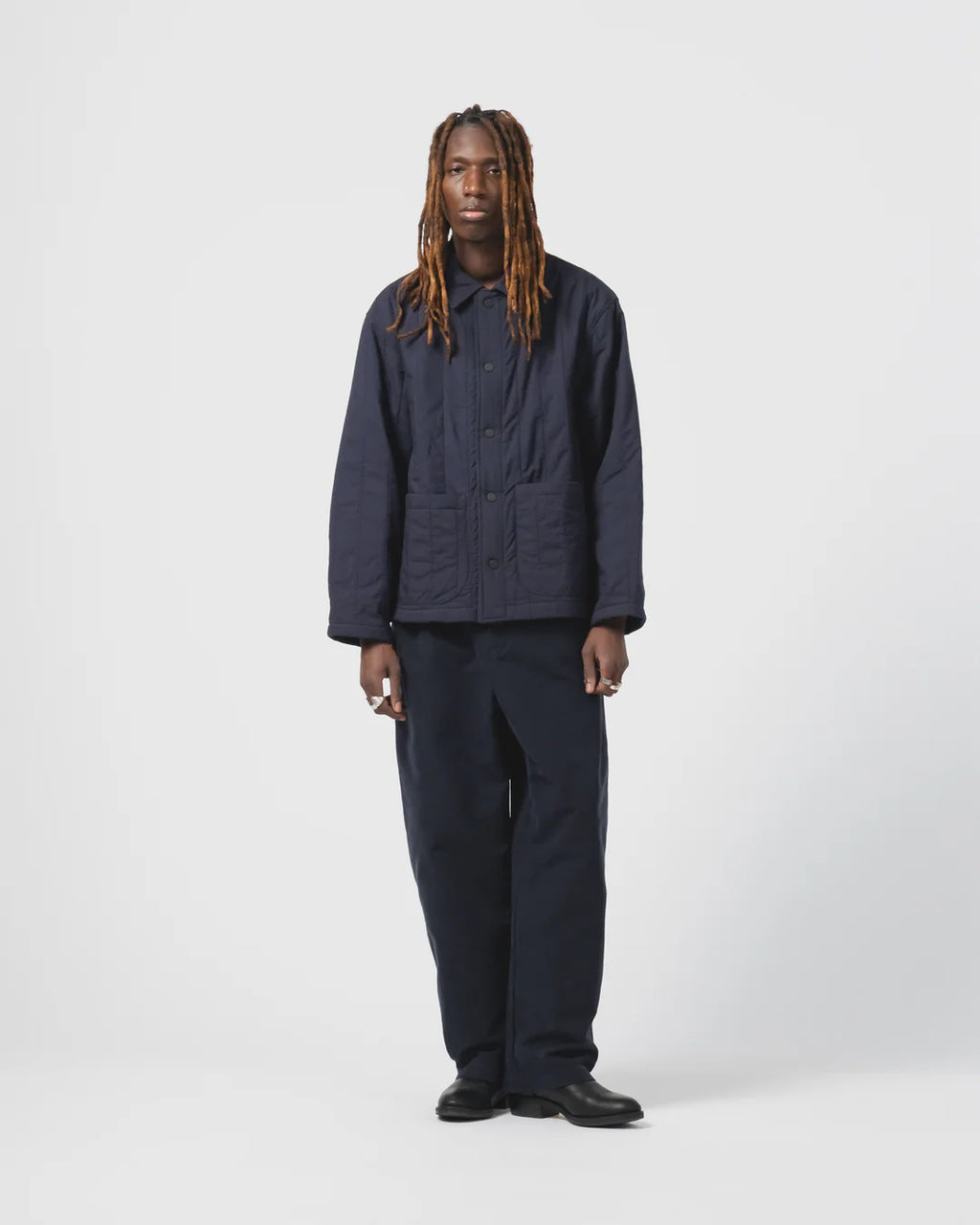 Sonora Quilted Cotton Jacket Ink