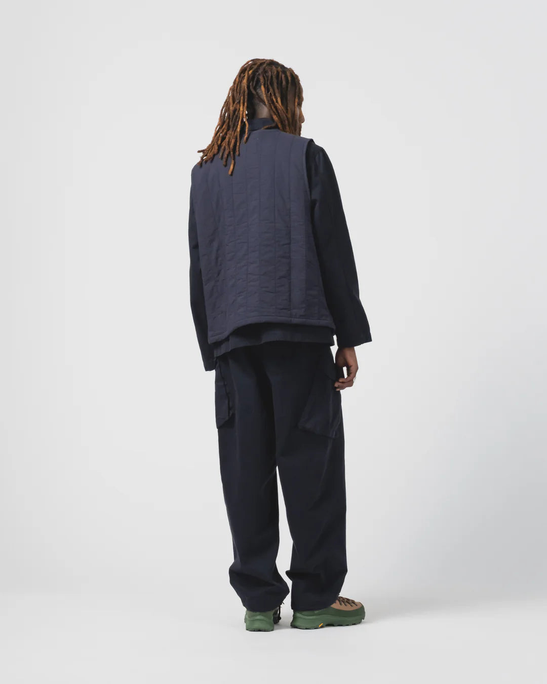Barrage Inkt quilted cotton vest