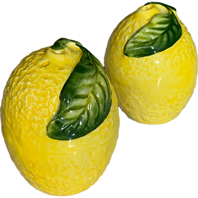 Salt pepper lemon