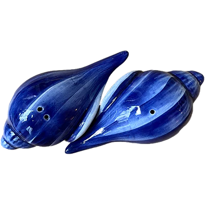 Salt pepper blue shell