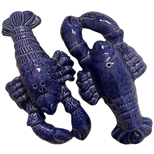 Salt pepper blue lobster
