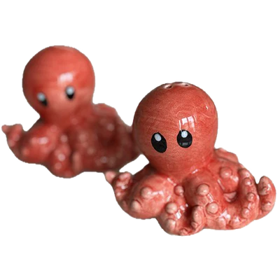 Salt pepper octopus
