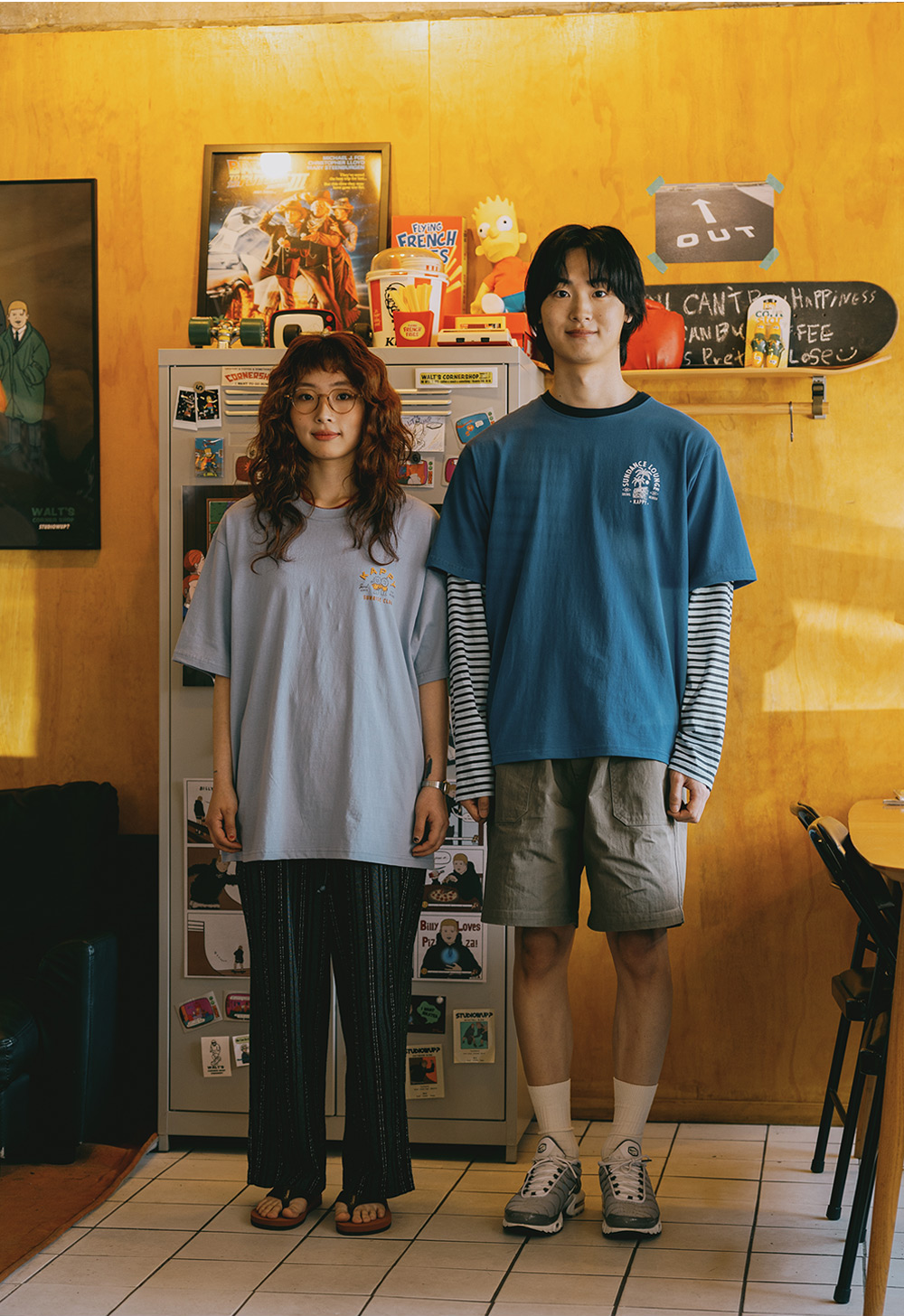 Sunny mates sky blue t-shirt