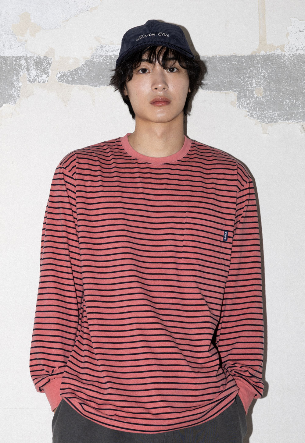 Corduroy sunrise club cap navy
