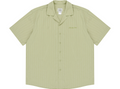 Jacquard open collar shirt light mint