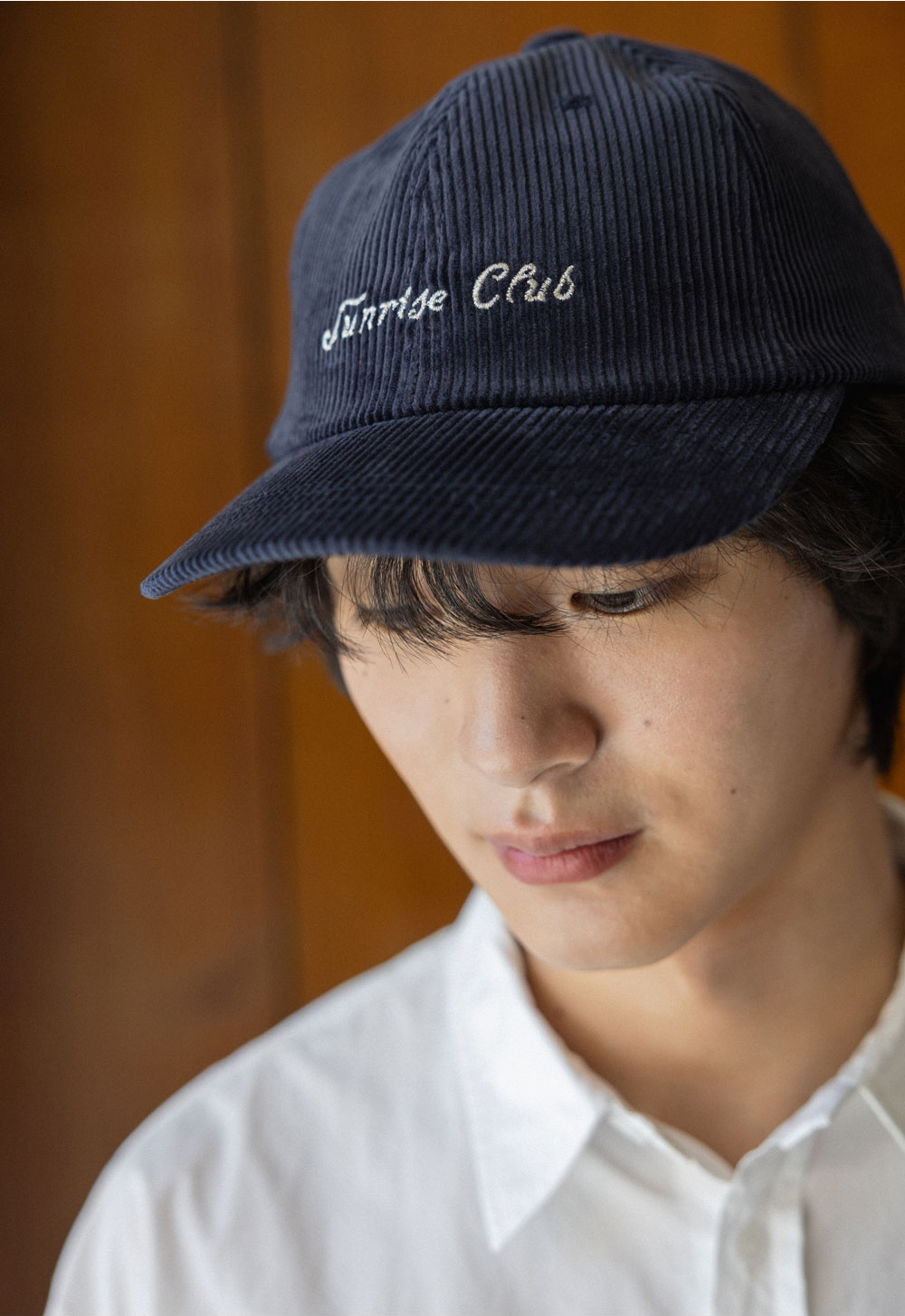 Corduroy sunrise club cap navy