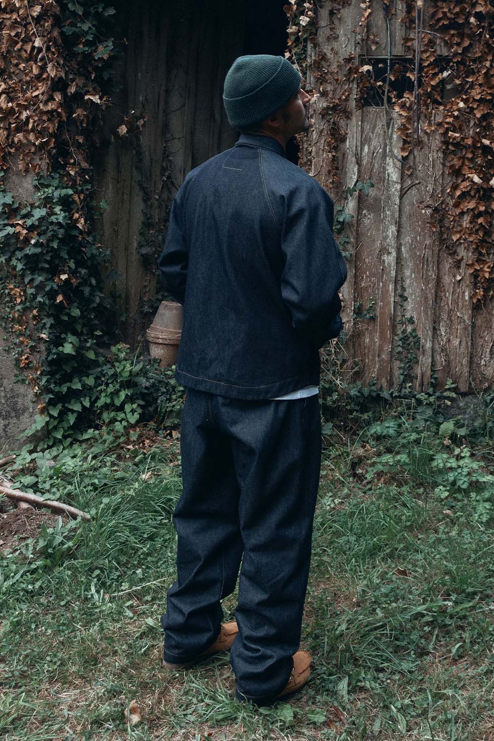Blue denim jacket